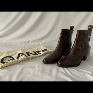 NEVER WORN BRAND NEW GANNI BOOTIES